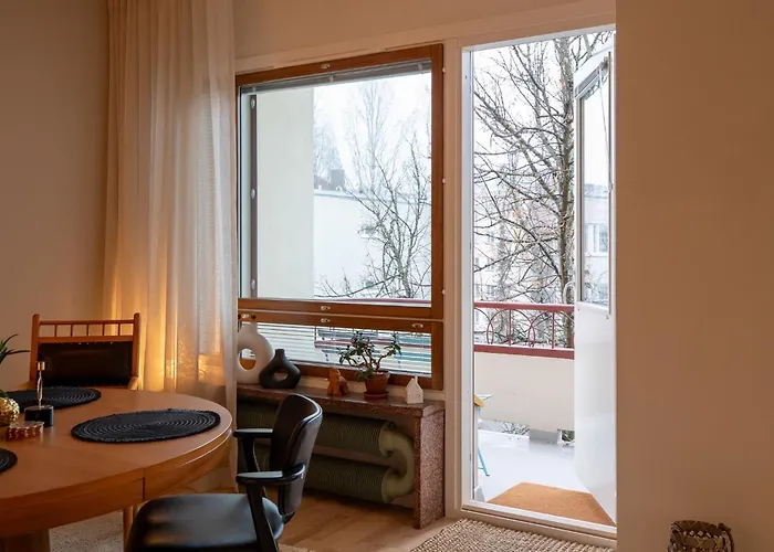 公寓 Cosy - Two Bedrooms, Sauna And Free Parking, Wi-fi